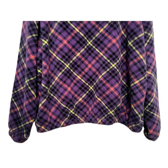 Teddy Fresh Fleece Plaid Zip Up Jacket - Picture 10 of 15